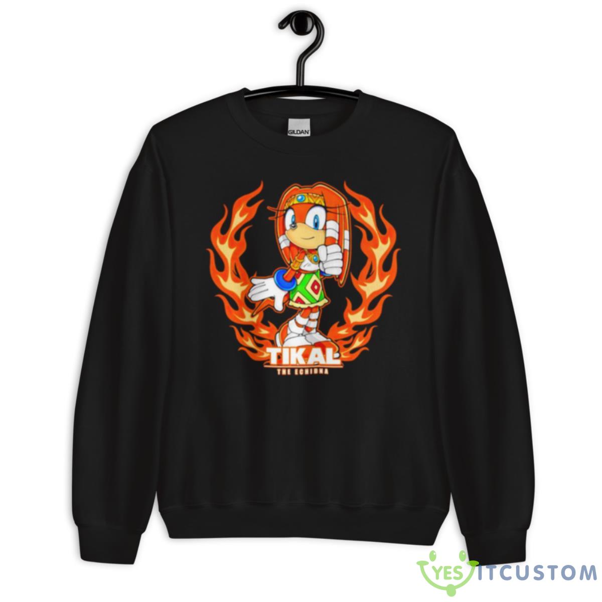 Tikal The Echidna Ancient Flame Shirt 9 Tikal The Echidna Ancient Flame Shirt - Unisex Crewneck Sweatshirt