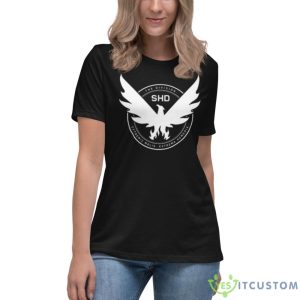Tom Clancy’s The Division Phoenix Icon White Shirt - Women's Relaxed Short Sleeve Jersey Tee
