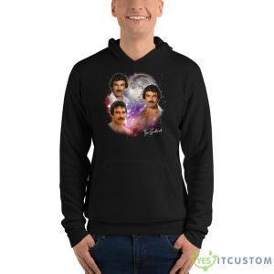 Tom Selleck Original Fan Art 80s Magnum Pi Shirt - Unisex Fleece Pullover Hoodie