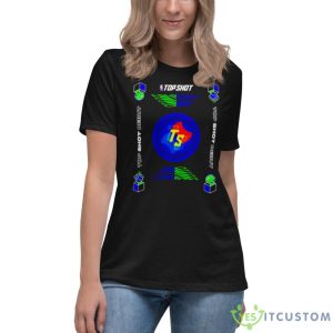Top Shot Debut Logo Shirt - Women's Relaxed Short Sleeve Jersey Tee