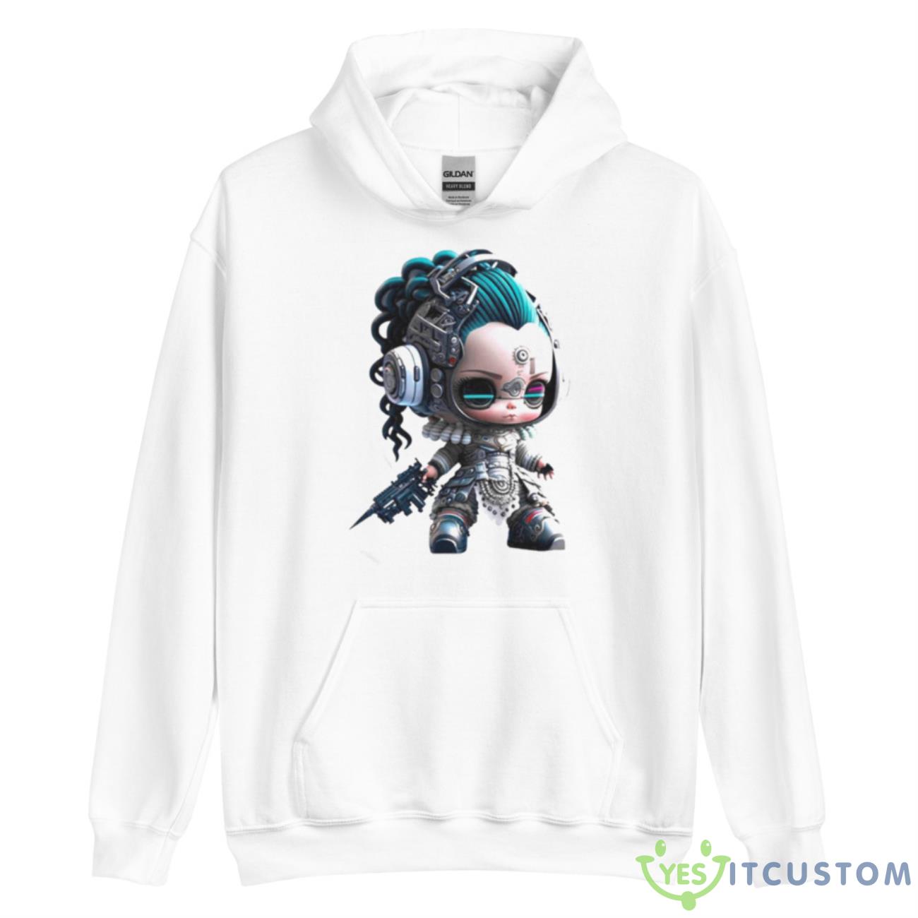 Toy Art Cyberpunk Girl N01 Shirt 2 Toy Art Cyberpunk Girl N01 Shirt - Unisex Heavy Blend Hooded Sweatshirt