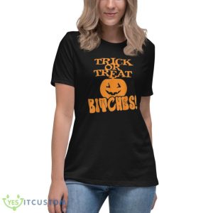 Trick Or Treat Bitches Halloween Scary Costume Halloween T-Shirt Product Photo 6