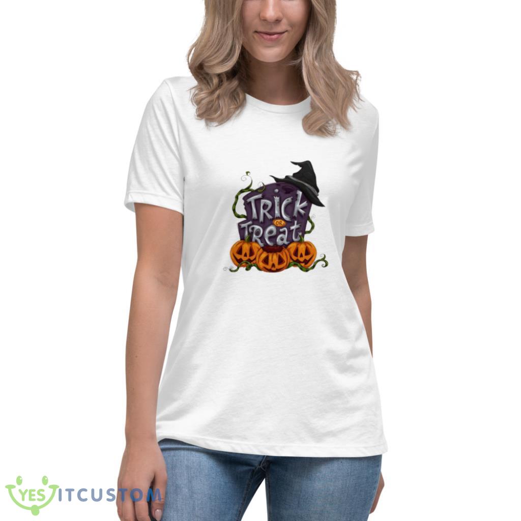 Trick Or Treat Halloween T-Shirt 4 Trick Or Treat Halloween T-Shirt Product Photo 4