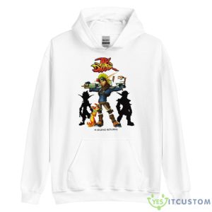 Trilogy Cartoon Jak And Daxter Shirt - Unisex Heavy Blend Hooded Sweatshirt