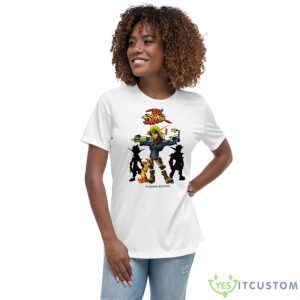 Trilogy Cartoon Jak And Daxter Shirt - Women's Relaxed Short Sleeve Jersey Tee