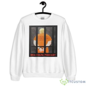 Trump Mar A Lago Correctional Facility Mea Culpa PodcasShirt - Unisex Heavy Blend Crewneck Sweatshirt