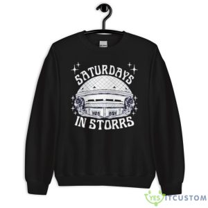 Uconn Huskiers Saturdays In Storrs Shirt - Unisex Crewneck Sweatshirt