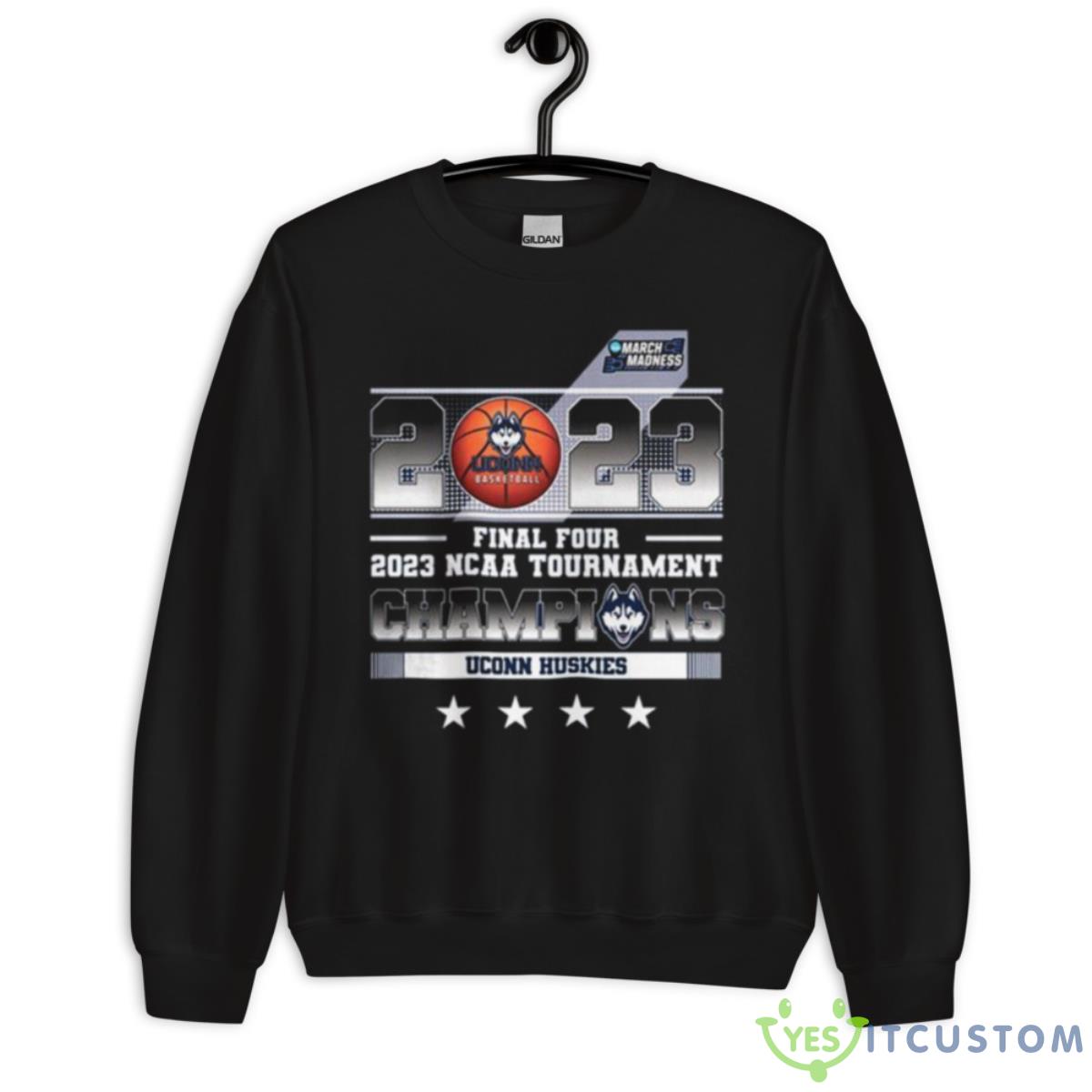 UConn Huskies 2023 Final Four NCAA Tournament Champions Shirt 3 UConn Huskies 2023 Final Four NCAA Tournament Champions Shirt - Unisex Crewneck Sweatshirt
