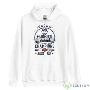 UConn Huskies 2023 NCAA National Final Four Champions Shirt - Unisex Heavy Blend Hooded Sweatshirt