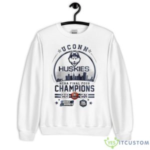 UConn Huskies 2023 NCAA National Final Four Champions Shirt - Unisex Heavy Blend Crewneck Sweatshirt