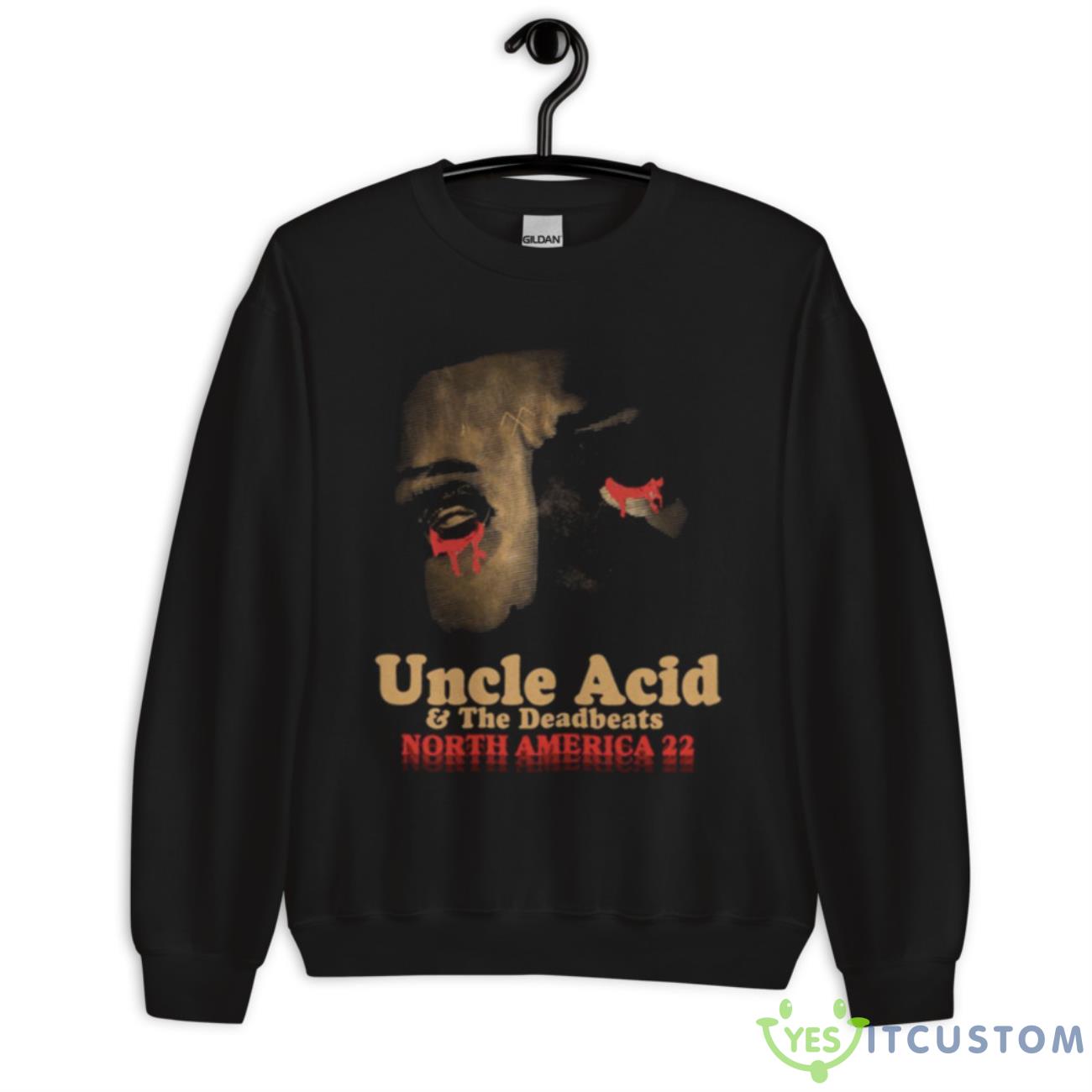 Uncle Acid And The Deadbeats North America 22 Tour Shirt 13 Uncle Acid And The Deadbeats North America 22 Tour Shirt - Unisex Crewneck Sweatshirt