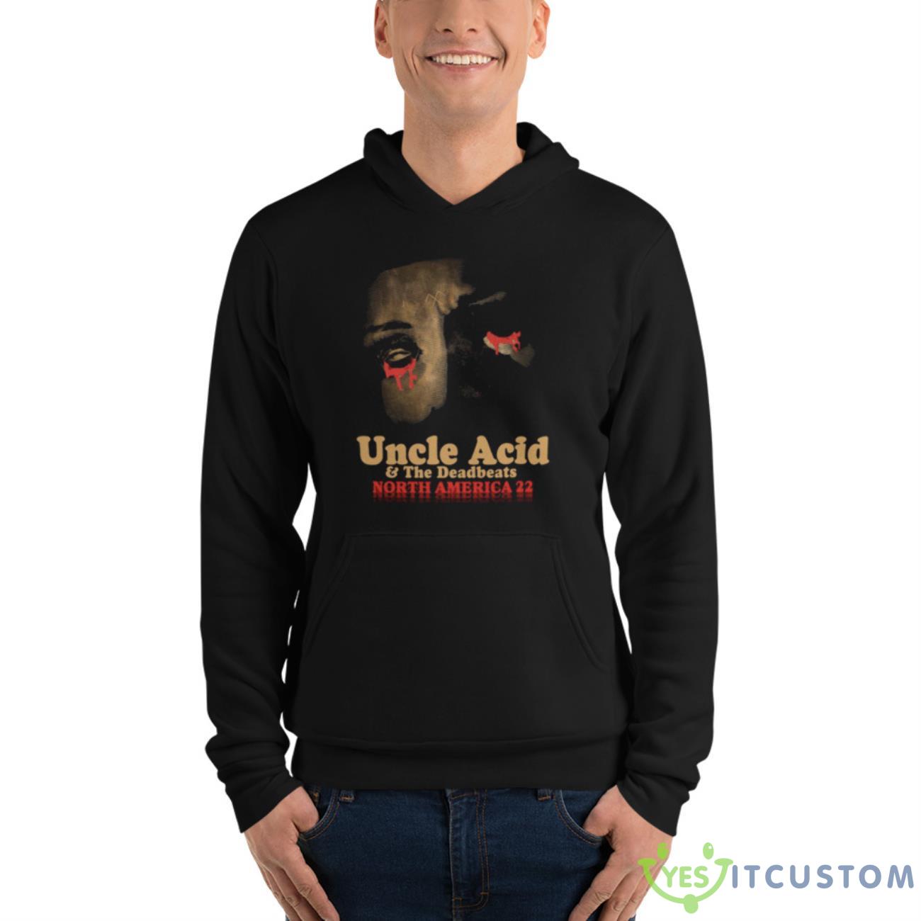 Uncle Acid And The Deadbeats North America 22 Tour Shirt 4 Uncle Acid And The Deadbeats North America 22 Tour Shirt - Unisex Fleece Pullover Hoodie
