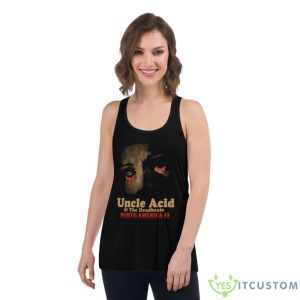 Uncle Acid And The Deadbeats North America 22 Tour Shirt 10 Uncle Acid And The Deadbeats North America 22 Tour Shirt - Women's Flowy Racerback Tank