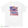 US Flag Texas Strong Bull T-Shirt Product Photo 1