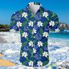 Vancouver Canucks Hawaiian Shirt Floral For Men And Women Product Photo 1