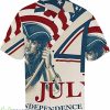 4Th of July Stars and Stripes Hawaii Shirt Product Photo 1