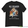 83 Years 1939 – 2023 Tina Turner Thank You For The Memories Signature Shirt - G500 Men’s Classic T-Shirt