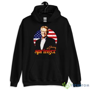 American Guy Jerry Springer shirt 7 American Guy Jerry Springer shirt - 18500 Unisex Heavy Blend Hooded Sweatshirt
