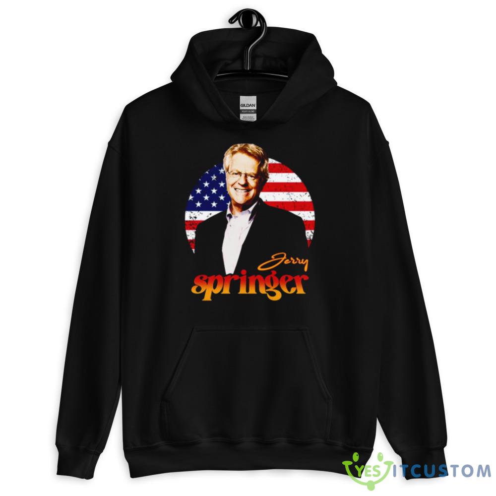 American Guy Jerry Springer shirt 2 American Guy Jerry Springer shirt - 18500 Unisex Heavy Blend Hooded Sweatshirt