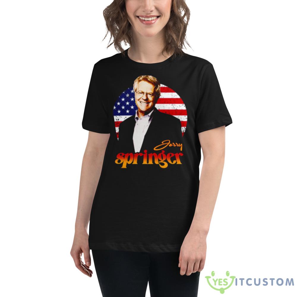 American Guy Jerry Springer shirt 3 American Guy Jerry Springer shirt - 6400 Women's Relaxed Short Sleeve Jersey Tee