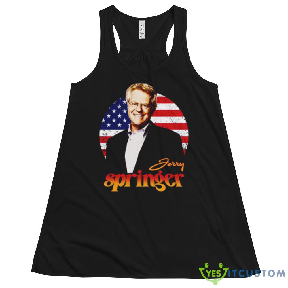 American Guy Jerry Springer shirt 4 American Guy Jerry Springer shirt - 8800 Women's Flowy Racerback Tank