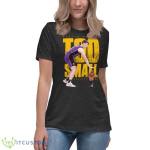 Austin Reaves Los Angeles Lakers Too Small Shirt 20 Austin Reaves Los Angeles Lakers Too Small Shirt - Women's Relaxed Short Sleeve Jersey Tee-1