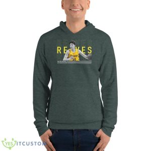 Austin Reaves Typography T-Shirt - Unisex Fleece Pullover Hoodie-1