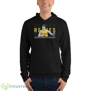 Austin Reaves Typography T-Shirt - Unisex Fleece Pullover Hoodie