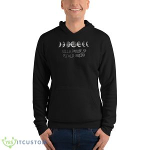 Awesome Hello Darkness My Old Friend Shirt Pumpkin Moon Phase Halloween - 3719 Unisex Fleece Pullover Hoodie