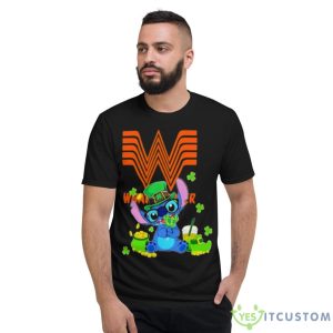 Baby Stitch And Whataburger St Patrick’s Day Shirt - Short Sleeve T-Shirt