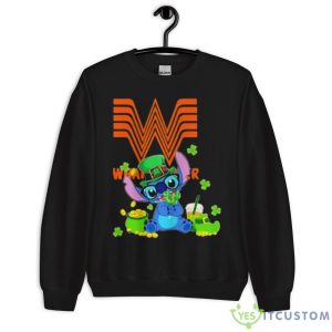 Baby Stitch And Whataburger St Patrick’s Day Shirt 8 Baby Stitch And Whataburger St Patrick’s Day Shirt - Unisex Crewneck Sweatshirt