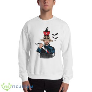 Bad Bunny Michael Myers Bad Bunny Halloween T Shirt Gift For Halloween - 18000 Unisex Heavy Blend Crewneck Sweatshirt