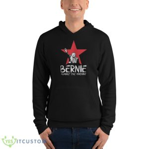 Best Bernie Sanders Against The Machine Red Star 2023 Shirt - 3719 Unisex Fleece Pullover Hoodie