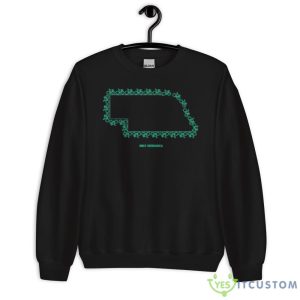 Bike Nebraska maps shirt - 18000 Unisex Heavy Blend Crewneck Sweatshirt