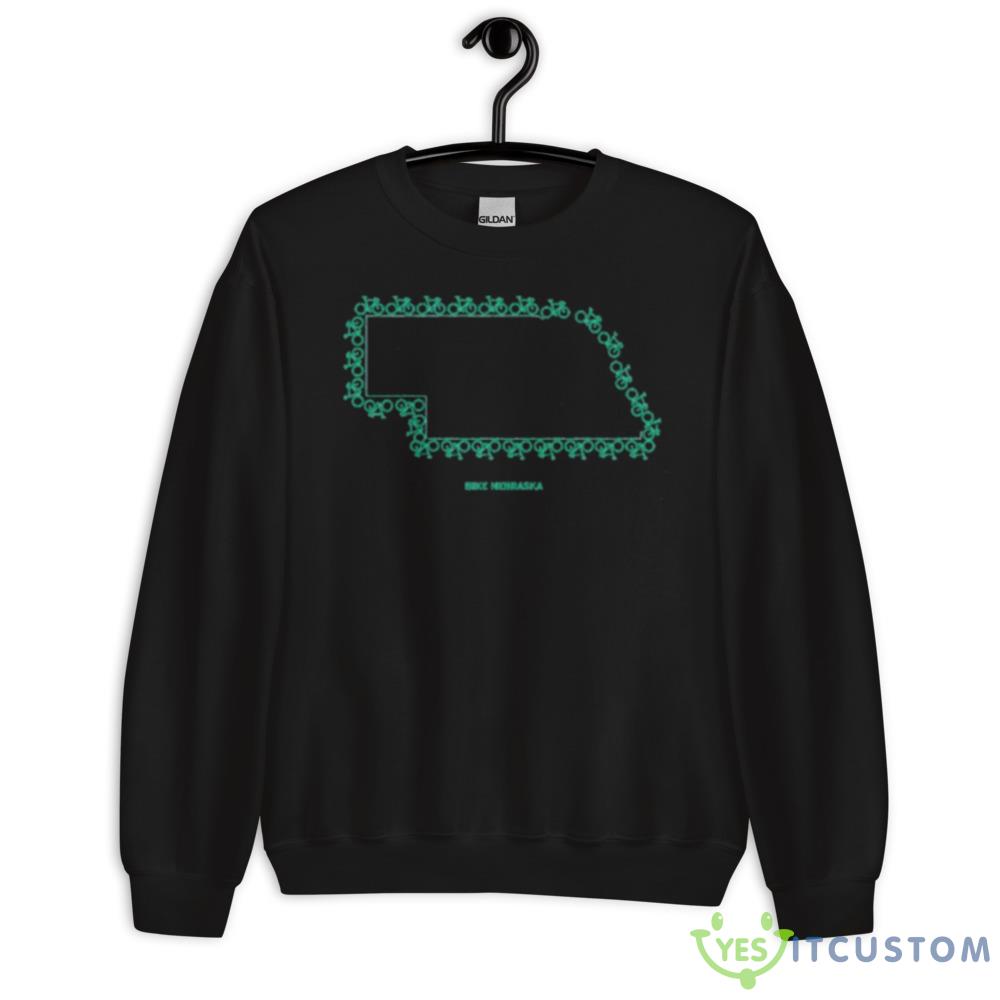 Bike Nebraska maps shirt 12 Bike Nebraska maps shirt - 18000 Unisex Heavy Blend Crewneck Sweatshirt