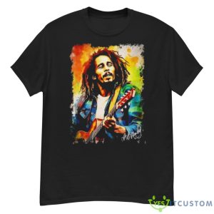 Bob Marley Love And Rock Signature Shirt - G500 Men’s Classic T-Shirt