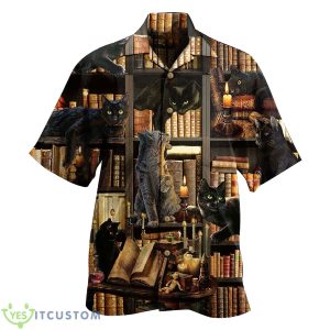 Book Cats Love Book Everytime Gift Hawaiian Shirt Product Photo 1