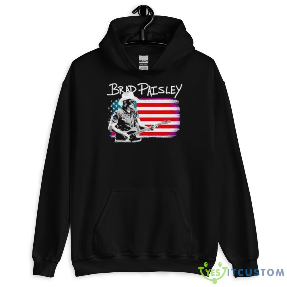 Brad Paisley 2023 shirt 2 Brad Paisley 2023 shirt - 18500 Unisex Heavy Blend Hooded Sweatshirt