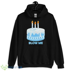 Cake Allow Me Graphics Shirt - 18500 Unisex Heavy Blend Hooded Sweatshirt