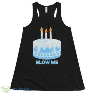 Cake Allow Me Graphics Shirt - 8800 Women's Flowy Racerback Tank
