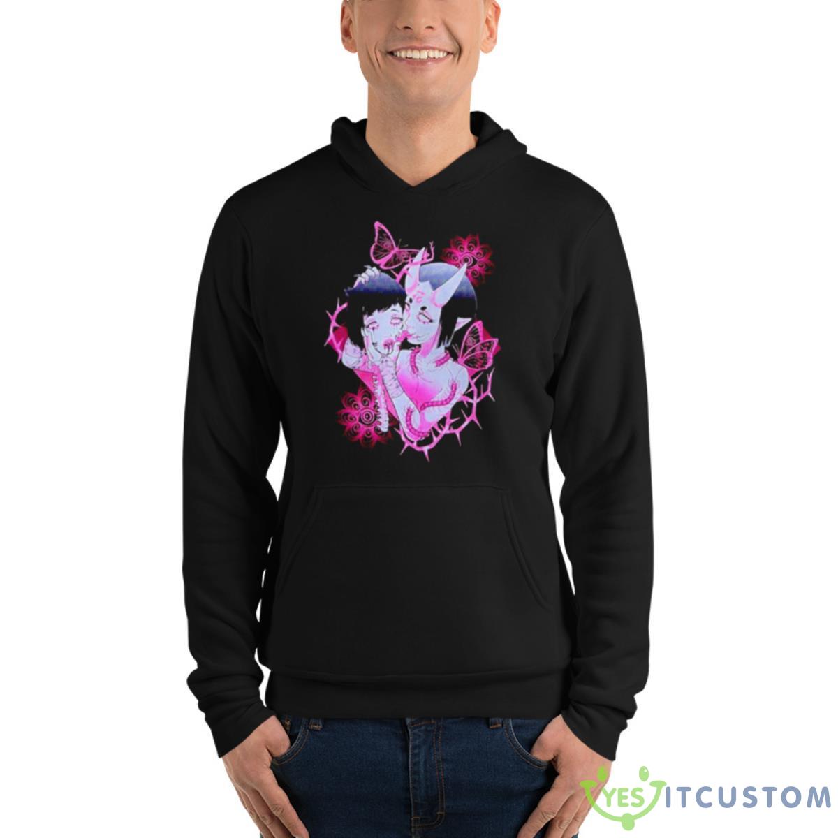 Centipede Demon Shirt 4 Centipede Demon Shirt - Unisex Fleece Pullover Hoodie