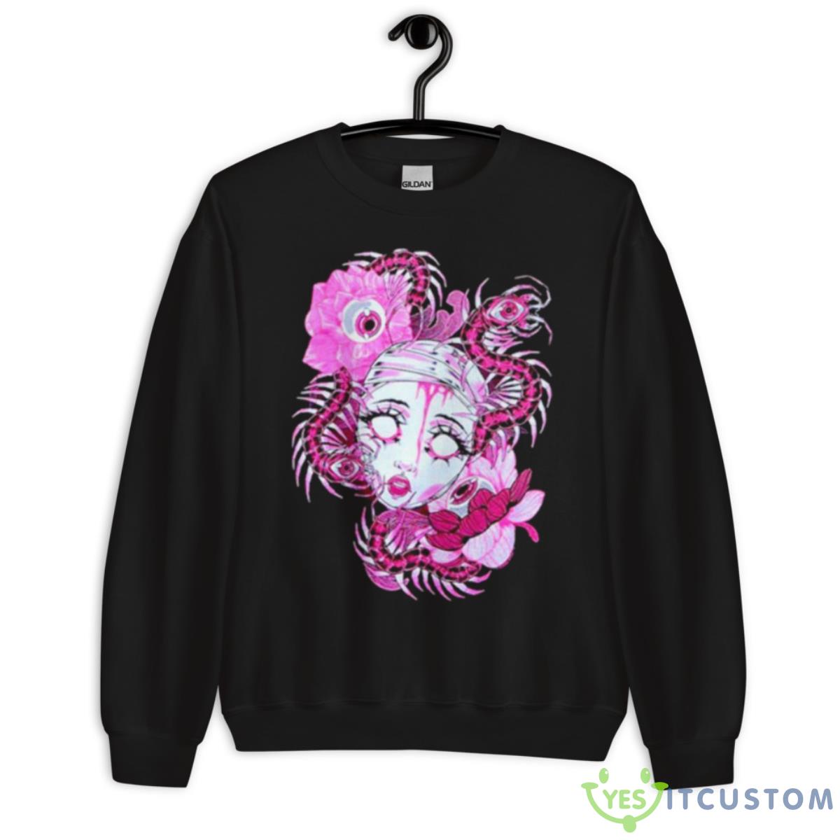 Centipede Head Shirt 3 Centipede Head Shirt - Unisex Crewneck Sweatshirt