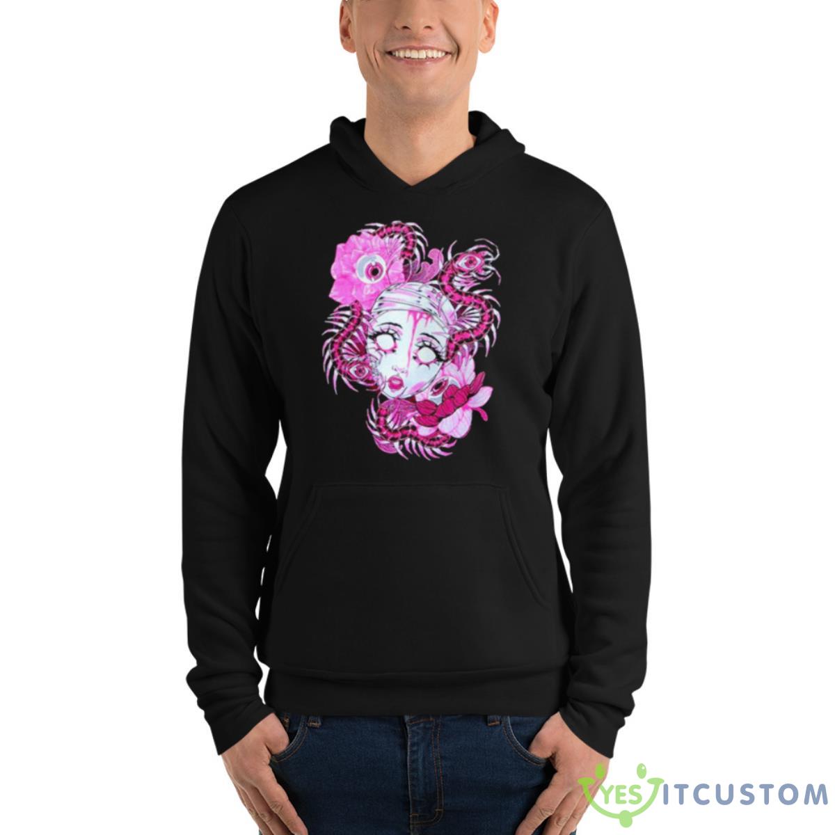 Centipede Head Shirt 4 Centipede Head Shirt - Unisex Fleece Pullover Hoodie