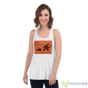 Chance No Directly To Jail Shirt - Women's Flowy Racerback Tank