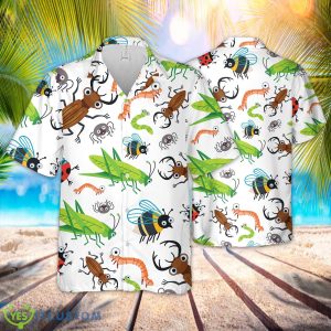 Childish Bright, Hawaiian Casual Button Shirt Product Photo 1