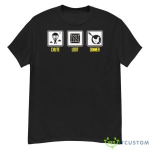 Chute Loot Dinner Pubg Shirt - G500 Men’s Classic T-Shirt