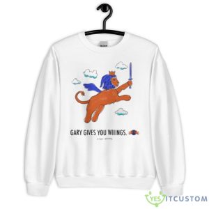 Cincy Shirts Gary Gives You Wings Shirt - Unisex Heavy Blend Crewneck Sweatshirt