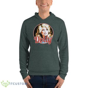 Classic dolly parton T-Shirt - Unisex Fleece Pullover Hoodie-1