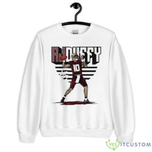 College Player Name Wht Shirt - Unisex Heavy Blend Crewneck Sweatshirt