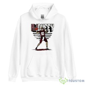 College Player Name Wht Shirt 7 College Player Name Wht Shirt - Unisex Heavy Blend Hooded Sweatshirt